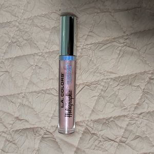 (NEVER USED)L.A. colors holographic iridescent pink lipgloss